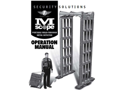 美國M-scope便攜式安檢門的特點